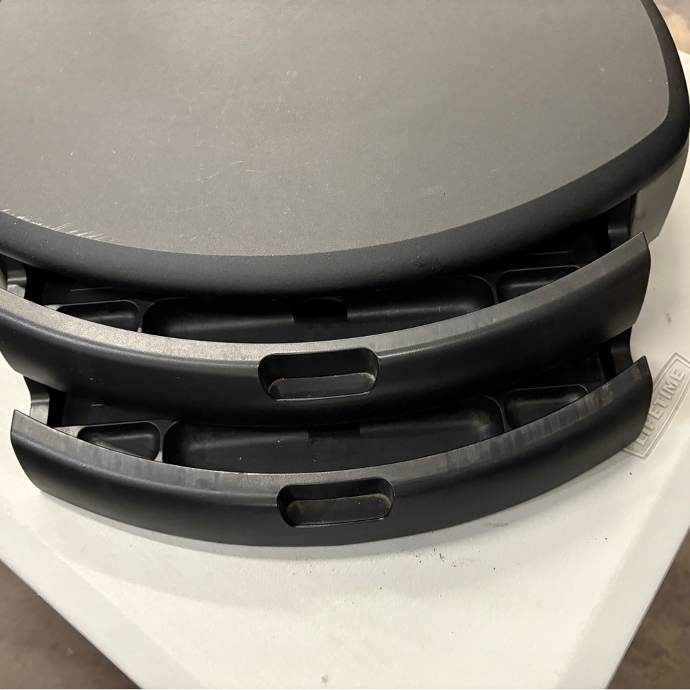 Black Stackable Storage Bins